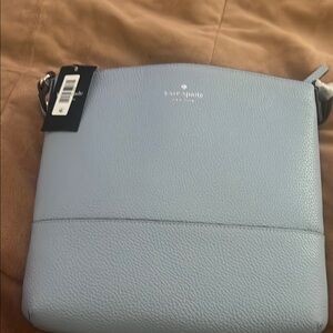 Kate Spade Sky Blue Leather Crossbody
